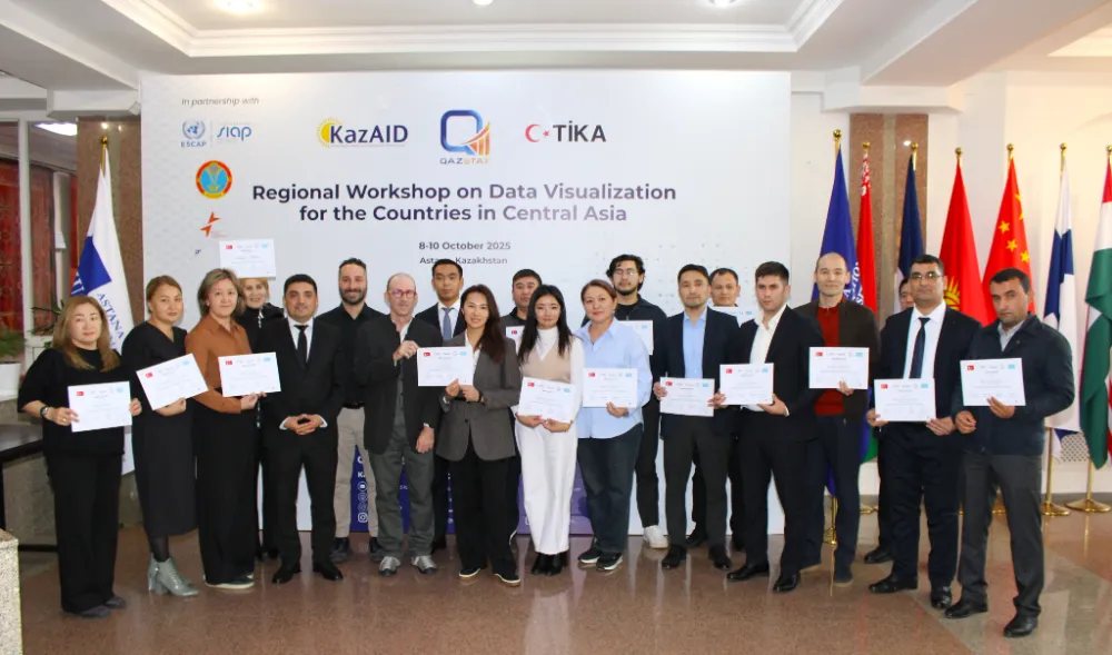 TİKA’dan Orta Asya’da veri temelli kalkınma hamlesi