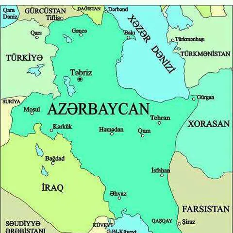 Tarihi Azerbaycan Türk toprakları veya Fars kimliği