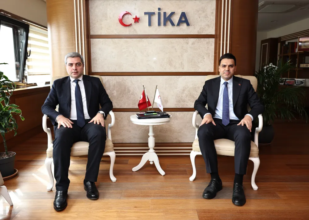 TİKA Başkanı Eren, Gürcistan Büyükelçisi Kalandia’yı ağırladı
