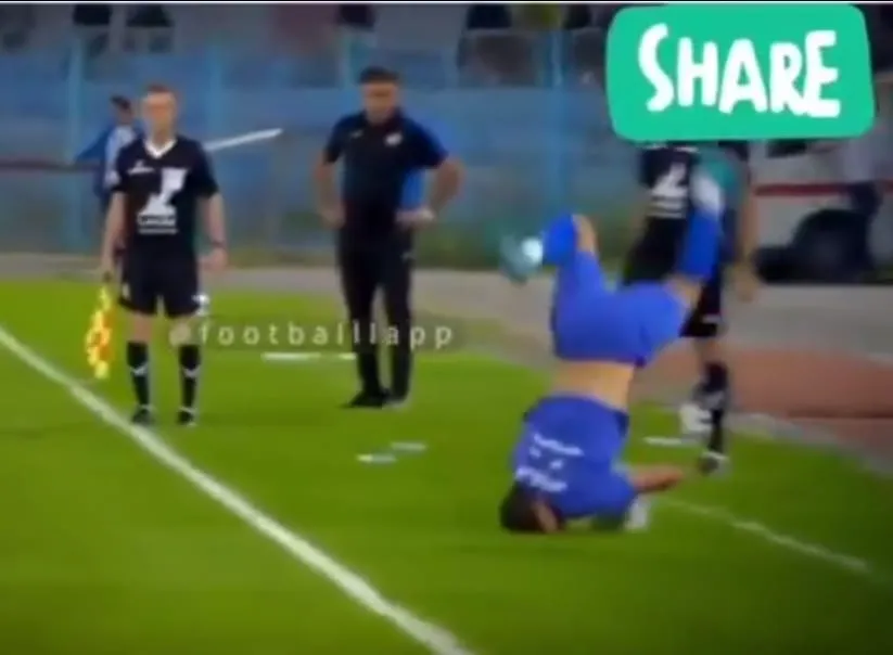 Futbol sahasında ölümle burun buruna: İranlı oyuncunun korku dolu anları