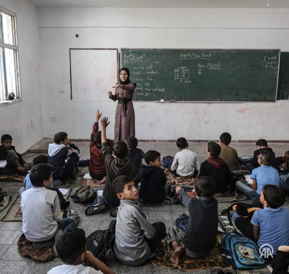 Gazze’de umut yeniden doğdu: Okullar iki yıl sonra yeniden açıldı