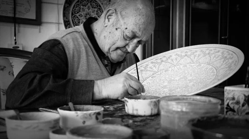 Çini Sanatçısı Hamza Üstünkaya’yı Kaybettik.