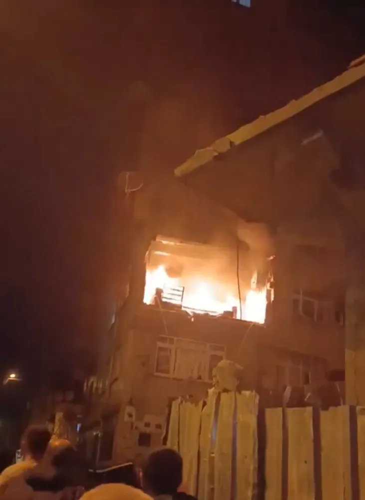 Kağıthane’de doğalgaz patlaması paniği!