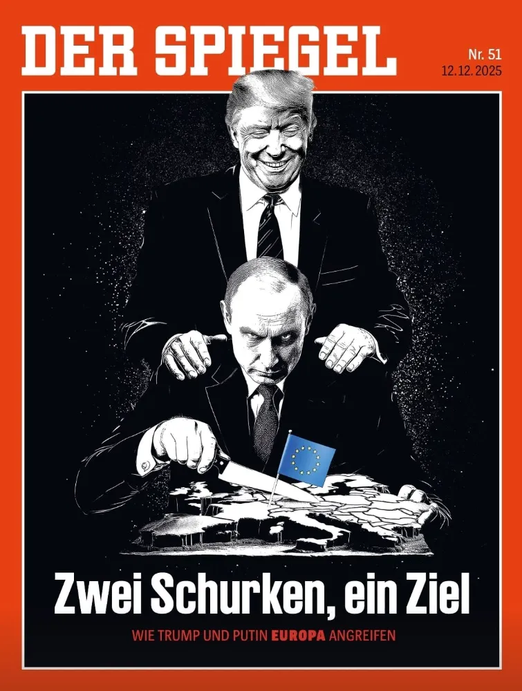 Der Spiegel’den Çarpıcı Kapak: “İki Kötü Adam, Tek Hedef”