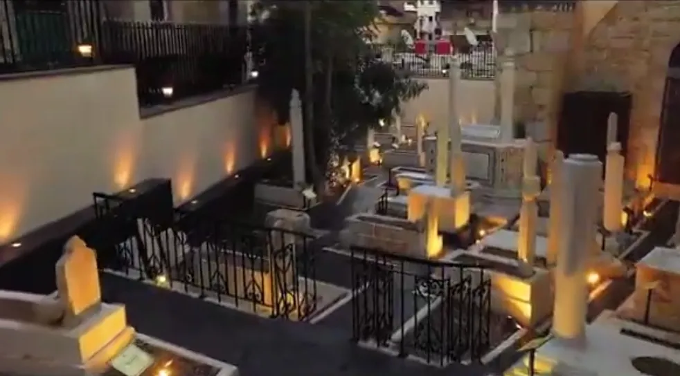 Şam’daki Türk Mezarlığı Aslına Uygun Şekilde Yeniden Hayat Buldu