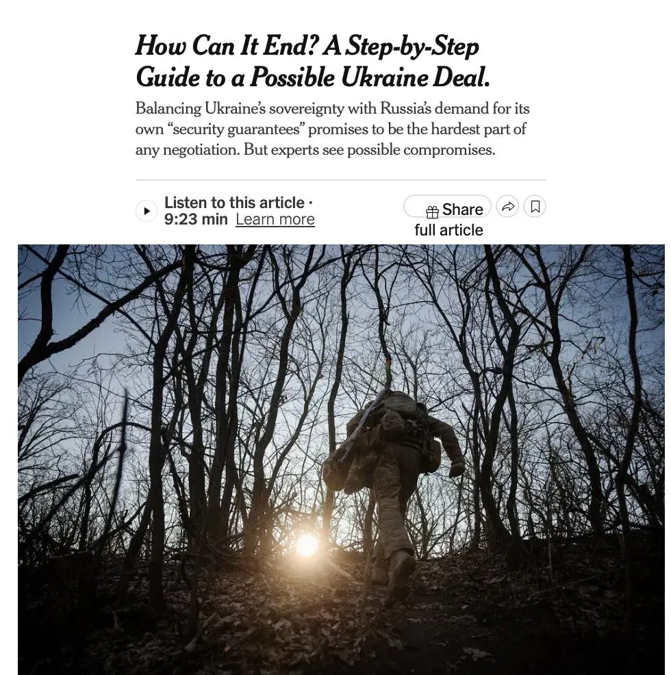 Ukrayna İçin Olası Güvenlik Garantileri