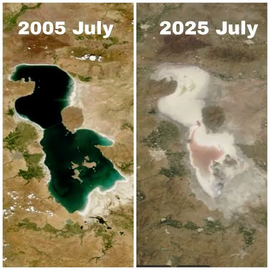 İran, İşgal Altındaki Güney Azerbaycan’da Urmiye Gölü’nü Kasten Kurutuyor
